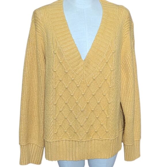 Anthropologie Normcore The Tillie V-Neck Sweater by Maeve - Picture 3 of 11